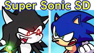 Friday Night Funkin VS Super Sonic Smackdown FULL WEEK FNF Mod Dark SonicSilverExeTerios