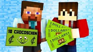 Wie macht man Geld in Minecraft  Bank Tycoon Map mit Lars