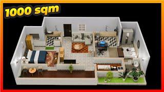 1000 square foot house  Small house design 1000 sq ft house plans 2 bedroom