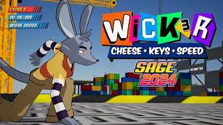 Wick3r Cheese Keys & Speed is a Sonic Like Delight SAGE 2024