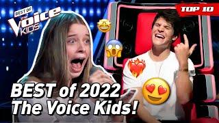 Best Blinds of 2022 from The Voice Kids    Top 10 