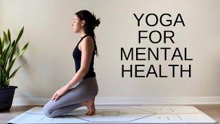 30 Minute Relaxing Yoga For Mental Health  All Levels - Slow Seated Flow