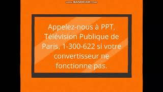 Paris Public Television Analog Shutdown November 27 2006