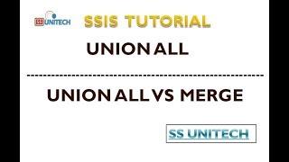 what is the difference between merge and union all transformation in SSIS  SSIS tutorial Part 17