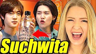 Reacting To JIN *DRINKING* and Getting Deep with SUGA Suchwita Episode 12 BTS Festa 2023