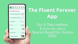 The Fluent Forever App  Our 4-Step Method Including Personalized Flashcards & SRS