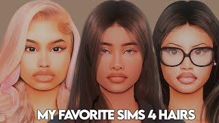 My favorite sims 4 hairs  New Sims 4 CC Hair Releases 