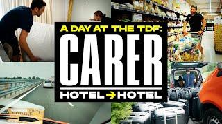 A Day In The Life at the Tour de France  Hotel to Hotel Carer #TDF2024
