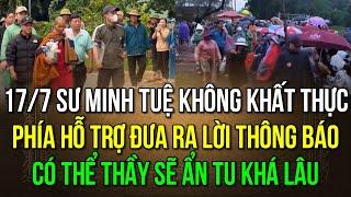 Ngày 177 Thầy Minh Tuệ không đi khất thực. Bà con buồn bã hụt hẫng trở về