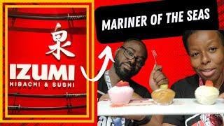 Mariner of the Seas  Izumi Lunch Review  #royalcaribbeancruise #marineroftheseas