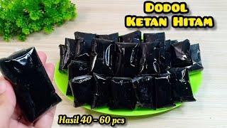 1 Resep 40-60 Pcs Dodol Ketan Hitam Simple Kenyal Lembut Enak Banget 