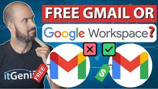 Using FREE Gmail Account is bad for Business  Why you should sign up for Google Workspace