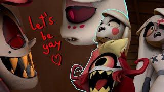 Lets Be GAY - HAZBIN HOTEL  Fanmade 3D Animation