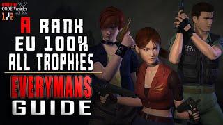 Resident Evil Code Veronica X EU PS4 - A Rank 100% All Trophies - Everymans Guide 12