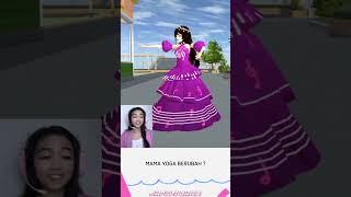 Gara gara Karin mama Yoga berubah jadi cantik #sakuraschoolsimulator #shorts