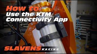 How to Use the KTM Connectivity App