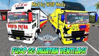 Download Free Mod Terbaru Fuso Super Great Muat Ventilasi by WSP Mods  BUSSID