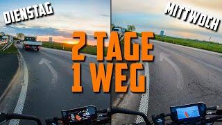 2 Weg 1 Tage  KTM DUKE 390  Flic #Experiment