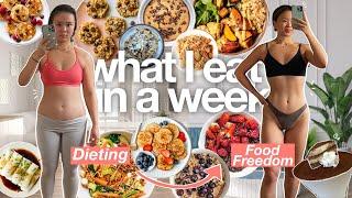 I’VE DIETED MY WHOLE LIFE.  Struggling w Loneliness + Adulting  Week Of Eating w Food Freedom