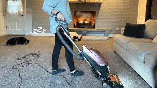 8 Hour Kenmore Vacuum Cleaner Sound for Sleep  Cozy White Noise ASMR feat. Playful Pup vs. Vacuum