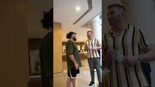 Dricus Du Plessis runs into Israel Adesanyas coach ahead of UFC 305