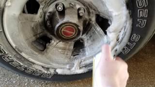 How To Clean Brake Dust And Road Grime Off Of Your RIms Will Also Shine Them Too