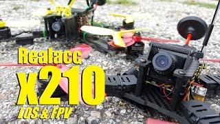 Realacc x210 with SE2205 Motors - LOS and FPV Flights