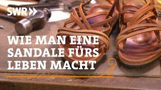 How to make a sandal for life  SWR Craftsmanship