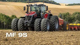 Massey Ferguson  The New MF 9S In Action