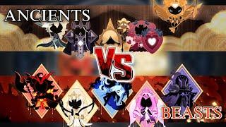 ANCIENTS vs BEASTS ️ Who will WIN in a 5v5 Battle?