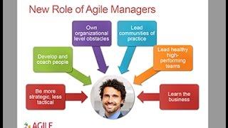 Agile Managers   Weve disrupted your role