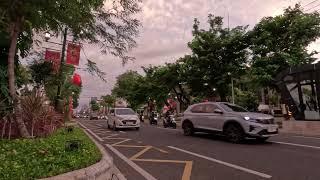 SUASANA LALU LINTAS KOTA DI SORE HARI - SUARA JALAN RAYA - SUARA BISING KENDARAAN