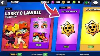 THAAAANKS SUPERCELL LEGENDARY STARR DROPS BEST GIFTS BRAWL STARS UPDATE