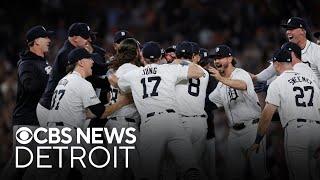 Detroit Tigers clinch AL wild card ending 10-year postseason drought