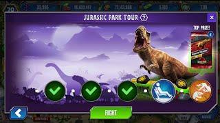 Doing The JURASSIC PARK TOUR Jurassic World The Game  Ep 249