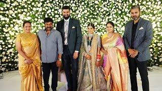 Chiranjeevi Video @ Jayasudha Son Nihar Kapoor Wedding Reception Video