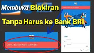 Mengembalikan User Id Internet Bank BRI yang terblokir  Cukup Pake Hp