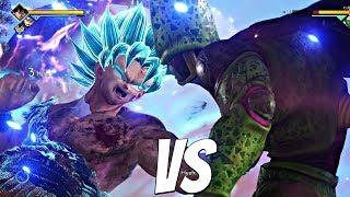 JUMP FORCE - Goku SSB Kaioken vs Cell 1vs1 Gameplay PS4 Pro