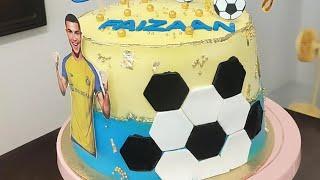 Ronaldo cake design football theme cake cake decorating ideas