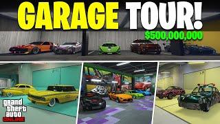 GARAGE TOUR Inside My $500000000 GTA Online Car Collection