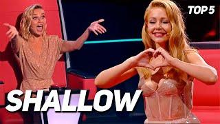 BEST Shallow covers in The Voice Lady Gaga Bradley Cooper  BEST Blind Auditions