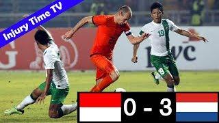 Indonesia 0-3 Belanda  Friendly Match 2013  All Goals & Highlights
