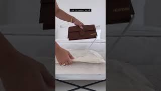 Beauty Out The Box  Unboxing My Jacquemus Brown Le Bambino Bag