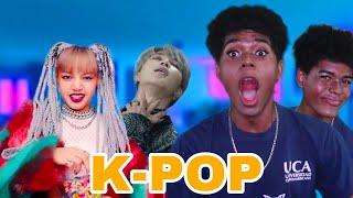 Reacting to kpop for the first time