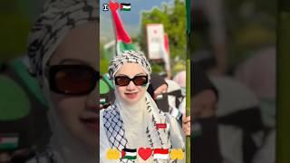 cantik ukhti di aksi damai bela palestina #palestine #palestina #savepalestine #freepalestine