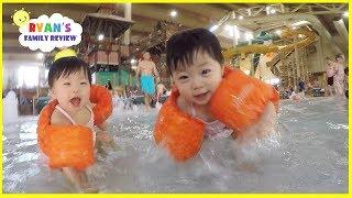 Babies and Kids Family Fun Pool Spash Pad and Water Slides Family Fun Vacation