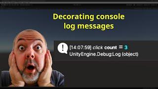 Decorate console log messages  Debug.Log  C#  Unity Game Engine