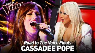 INCREDIBLE LEAD SINGER went SOLO and WON The Voice  Road to The Voice Finals