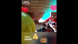 HAPPY BIRTHDAY  #happybirthday #ulangtahun #tiuplilin #potongkue