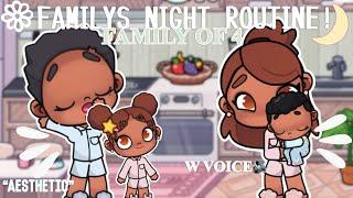 FAMILYS NIGHT ROUTINE *Family of 4* “W Voice”  AVATAR WORLD RP
